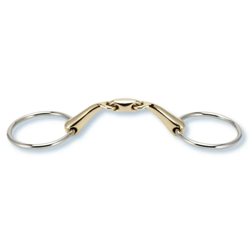 Stubben Anatomic Loose Ring Snaffle - Sweet Copper